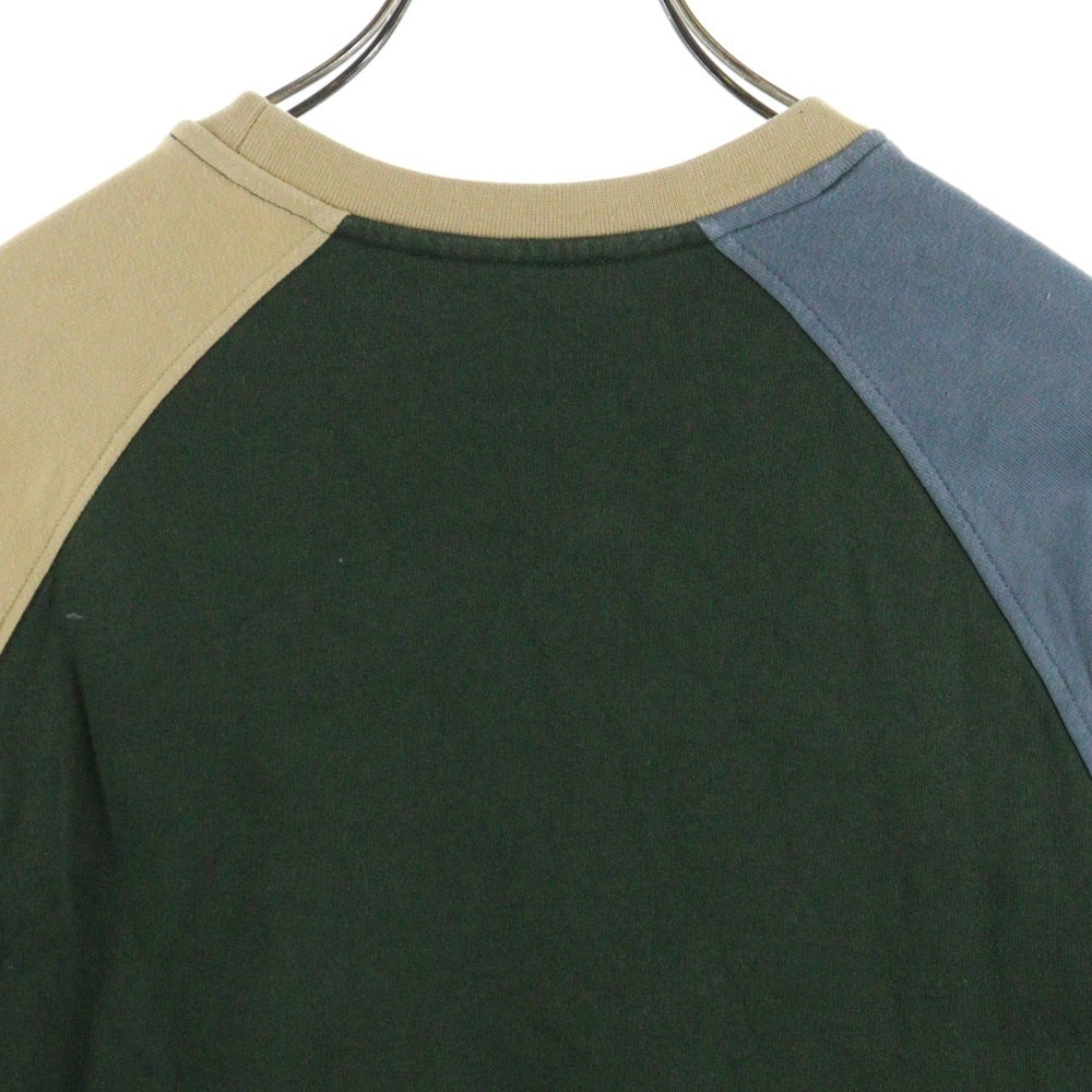 J.W.ANDERSON(ジェー ダブリュー アンダーソン) フロントロゴ カラーブロックコットンスウェットシャツ マルチカラー JW0046PG1021496