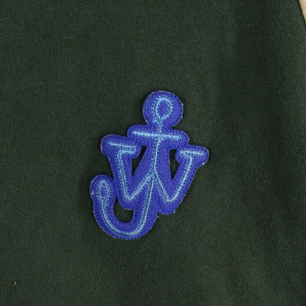 J.W.ANDERSON(ジェー ダブリュー アンダーソン) フロントロゴ カラーブロックコットンスウェットシャツ マルチカラー JW0046PG1021496