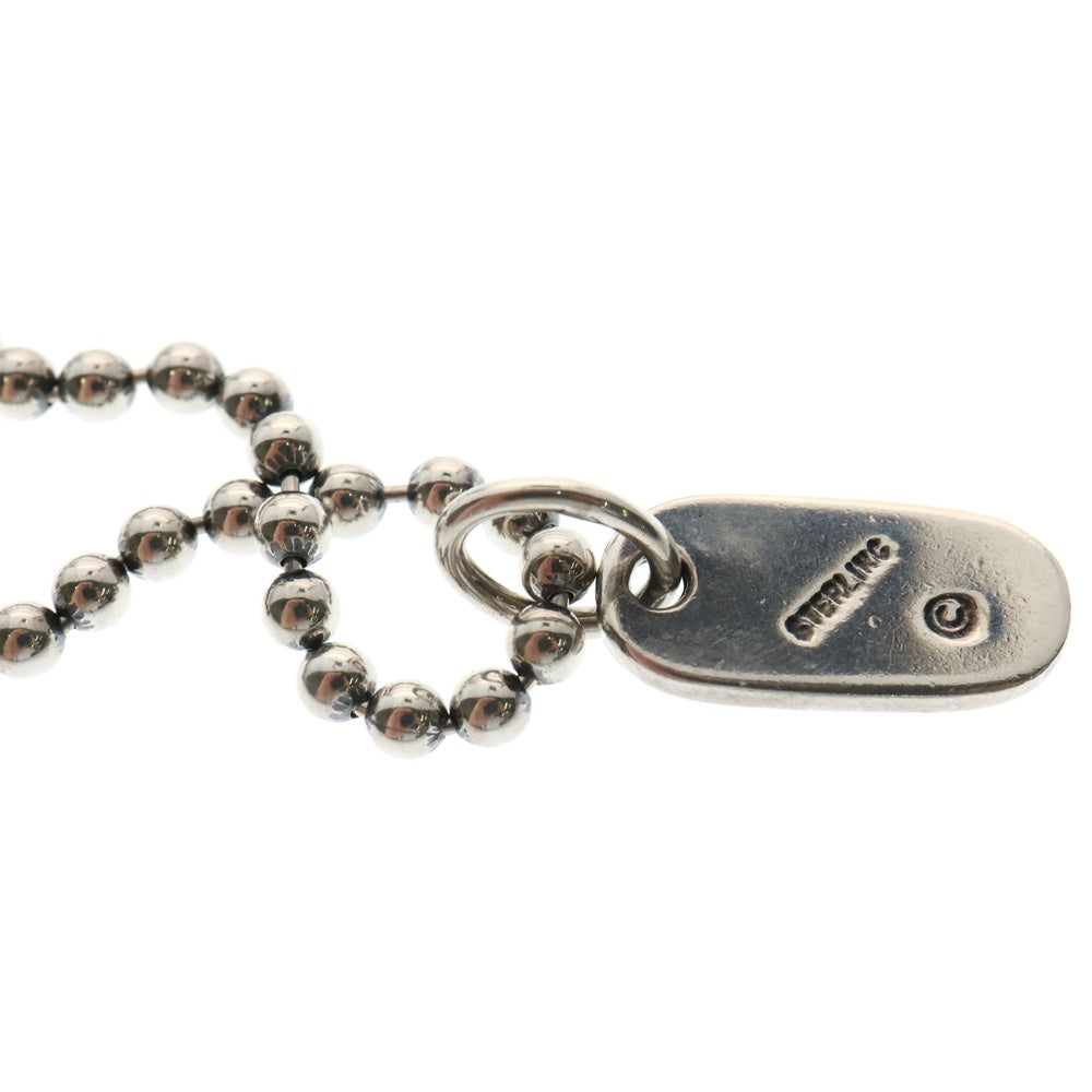 Bill Wall Leather/BWL(ビルウォールレザー) BWL Tag ボールチェーンネックレス 長さカスタム シルバー N832