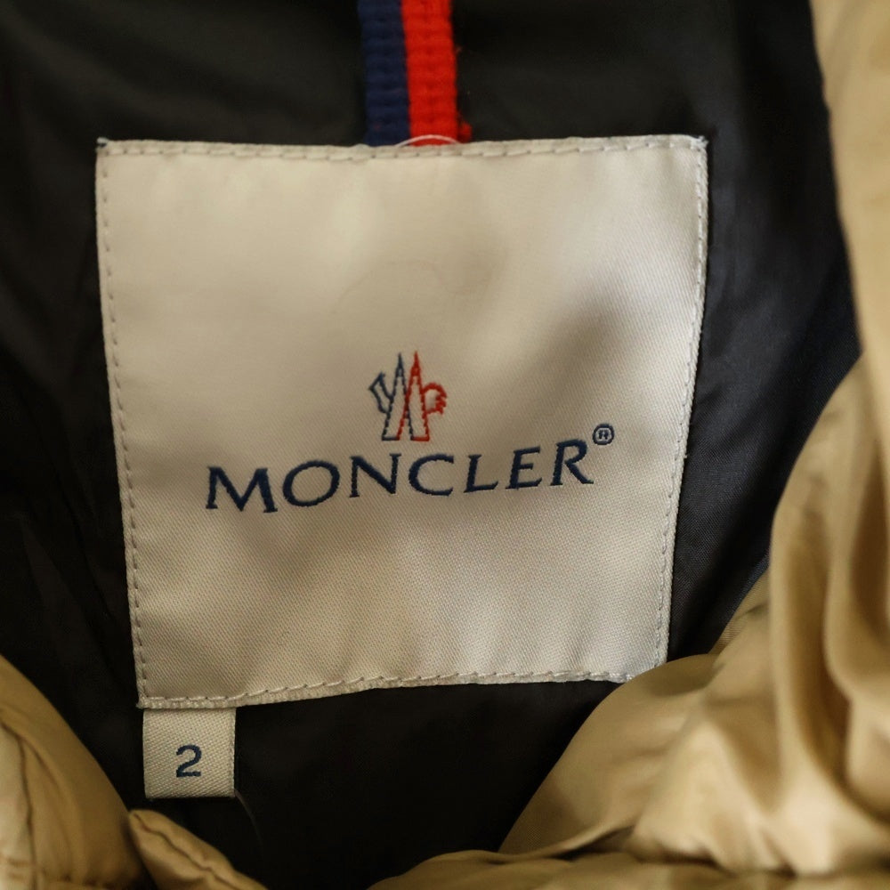 MONCLER(モンクレール) MESSINA メッシーナ ロングダウンコート ジャケット ブラウン 49301/91/68959