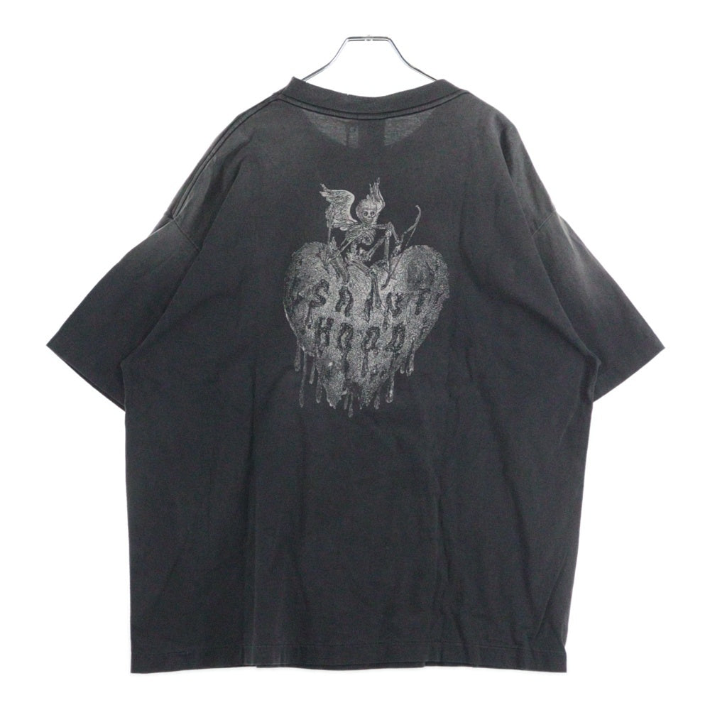 SAINT MICHAEL(セントマイケル) 25SS ×NEIGHBORHOOD S/S TEE SM-HR3-0000-C70 ネイバーフッド クルーネック 半袖Tシャツカットソー チャコールグレー