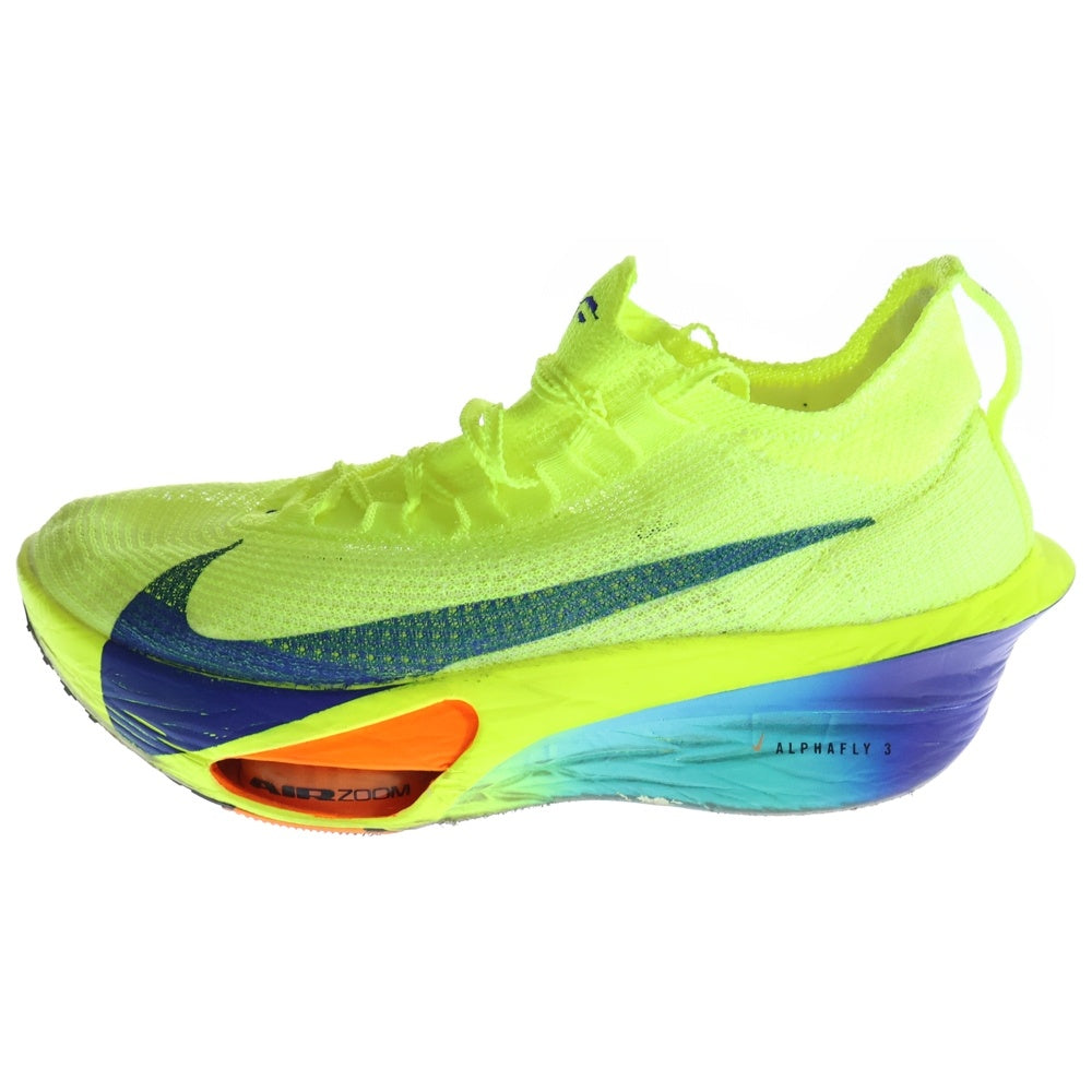 NIKE(ナイキ) アルファフライ3 ボルト ダスティーカクタストータルオレンジ コンコルド ローカットシューズ イエロー 28cm/US10 FD8311-700