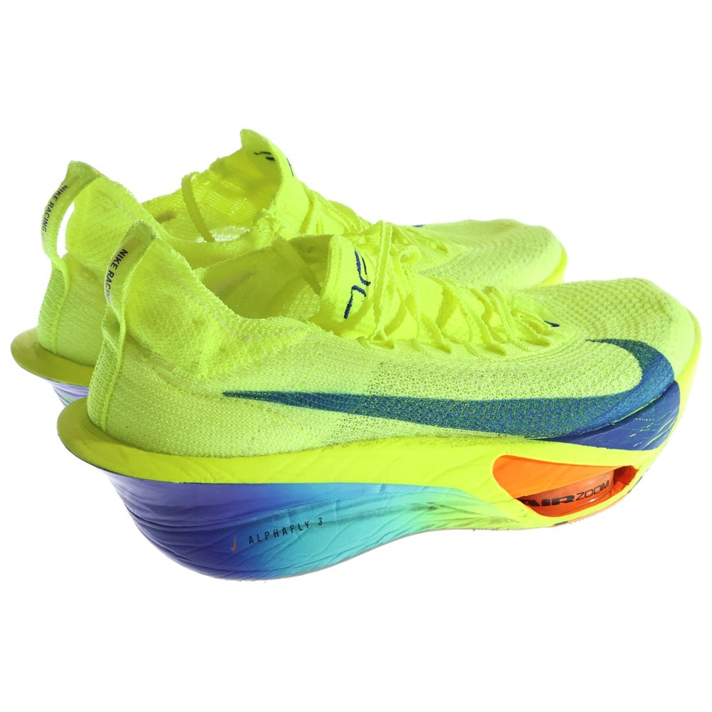 NIKE(ナイキ) アルファフライ3 ボルト ダスティーカクタストータルオレンジ コンコルド ローカットシューズ イエロー 28cm/US10 FD8311-700