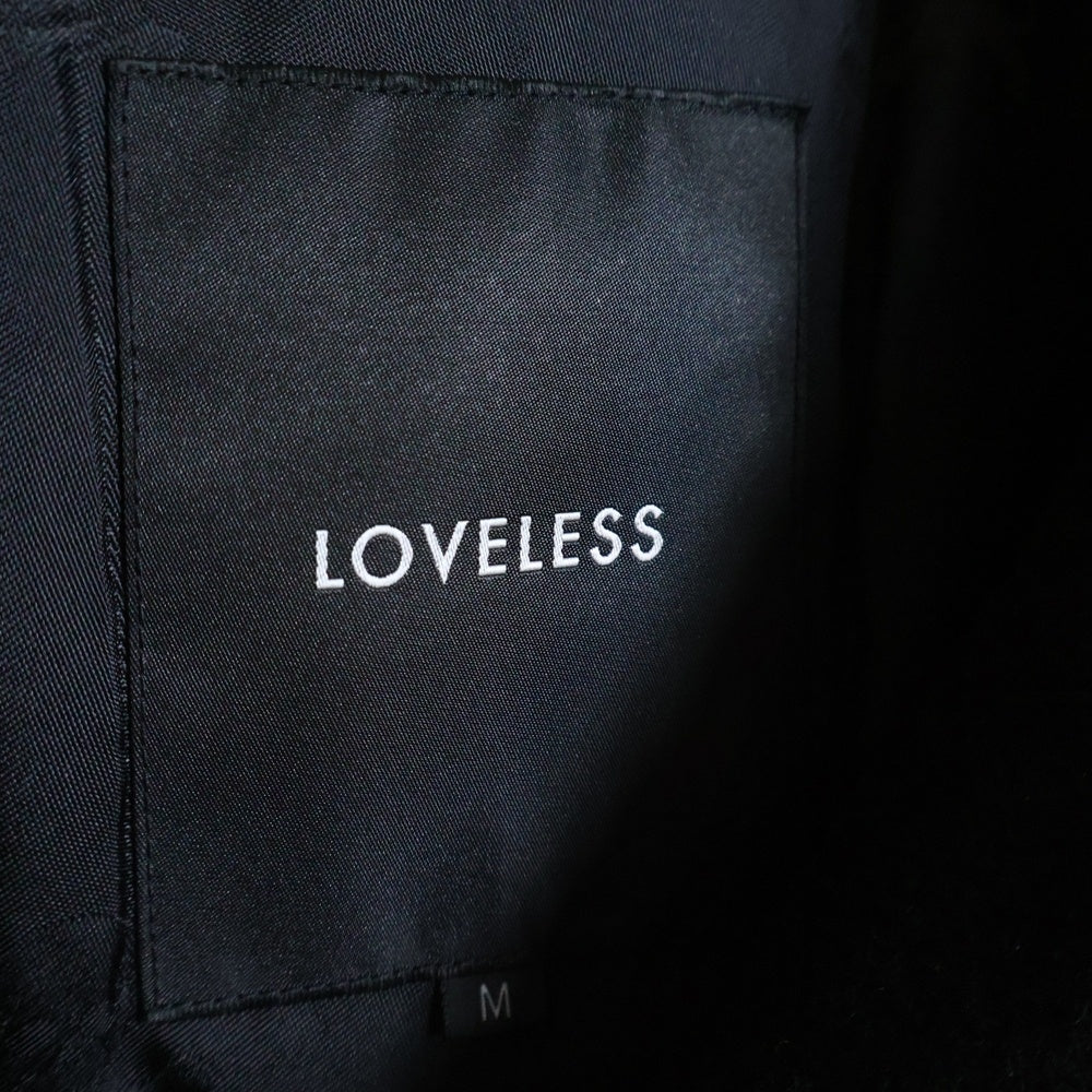 LOVELESS(ラブレス) ウールジップアップフーデッドジャケット 61F40-217-09 ブラック