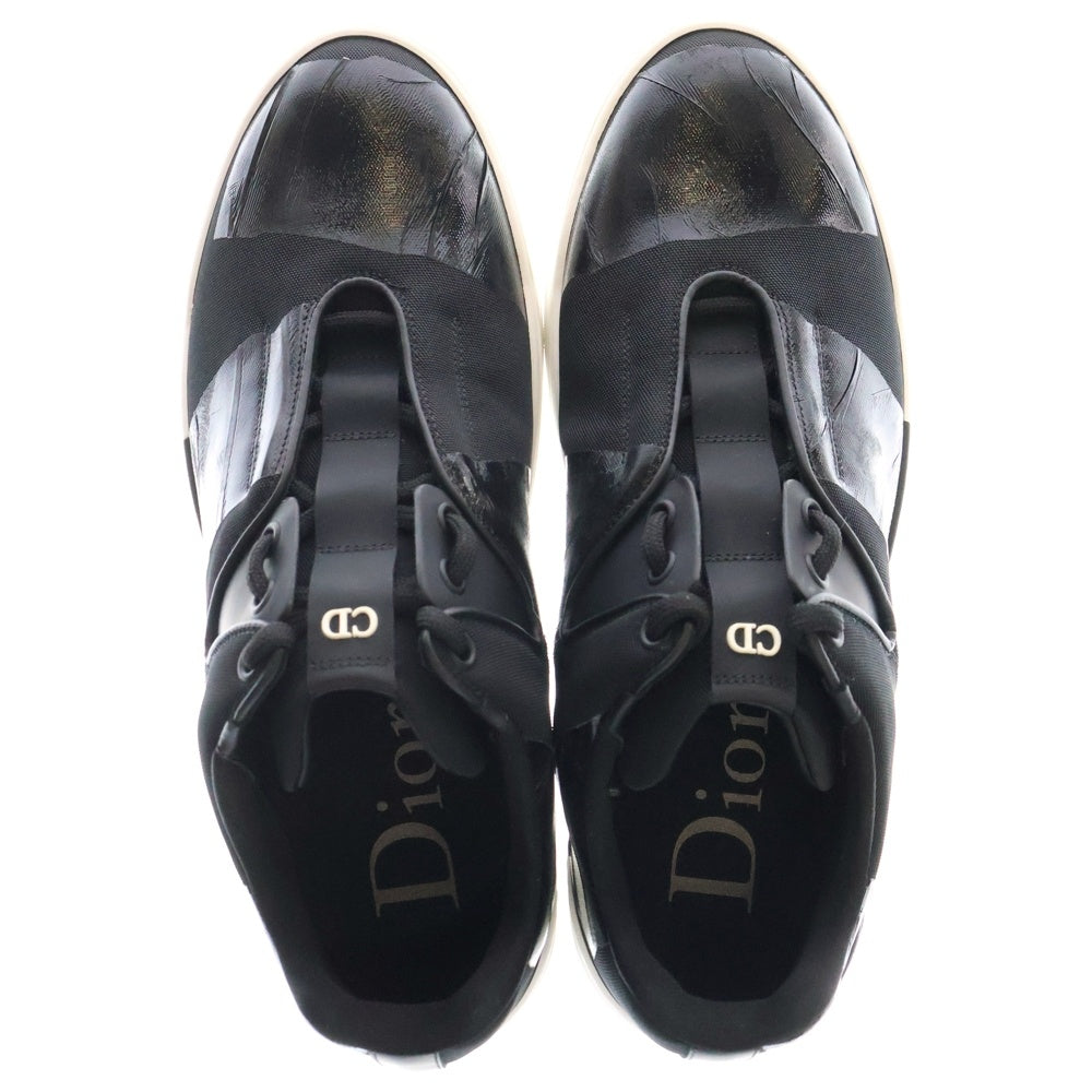 Dior HOMME(ディオールオム) 2017/ADHESIVE TAPE EFFECT SNEAKERS アドヒーシブ タイプ エフェクト スニーカー ブラック