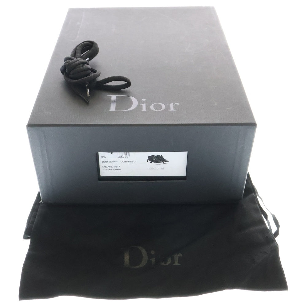 Dior HOMME(ディオールオム) 2017/ADHESIVE TAPE EFFECT SNEAKERS アドヒーシブ タイプ エフェクト スニーカー ブラック