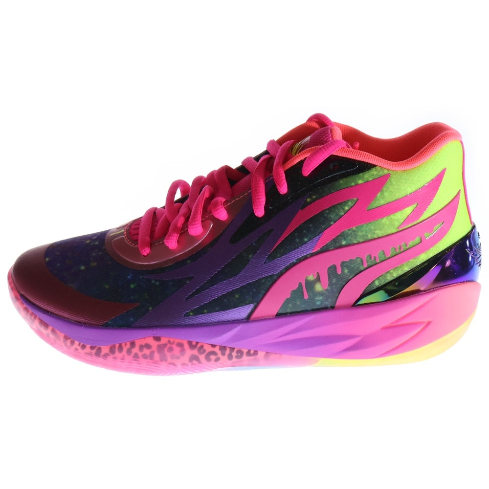 PUMA(プーマ) MB.02 BE YOU ビーユー ラメロボール バスケットシューズ 378283-01 マルチカラー