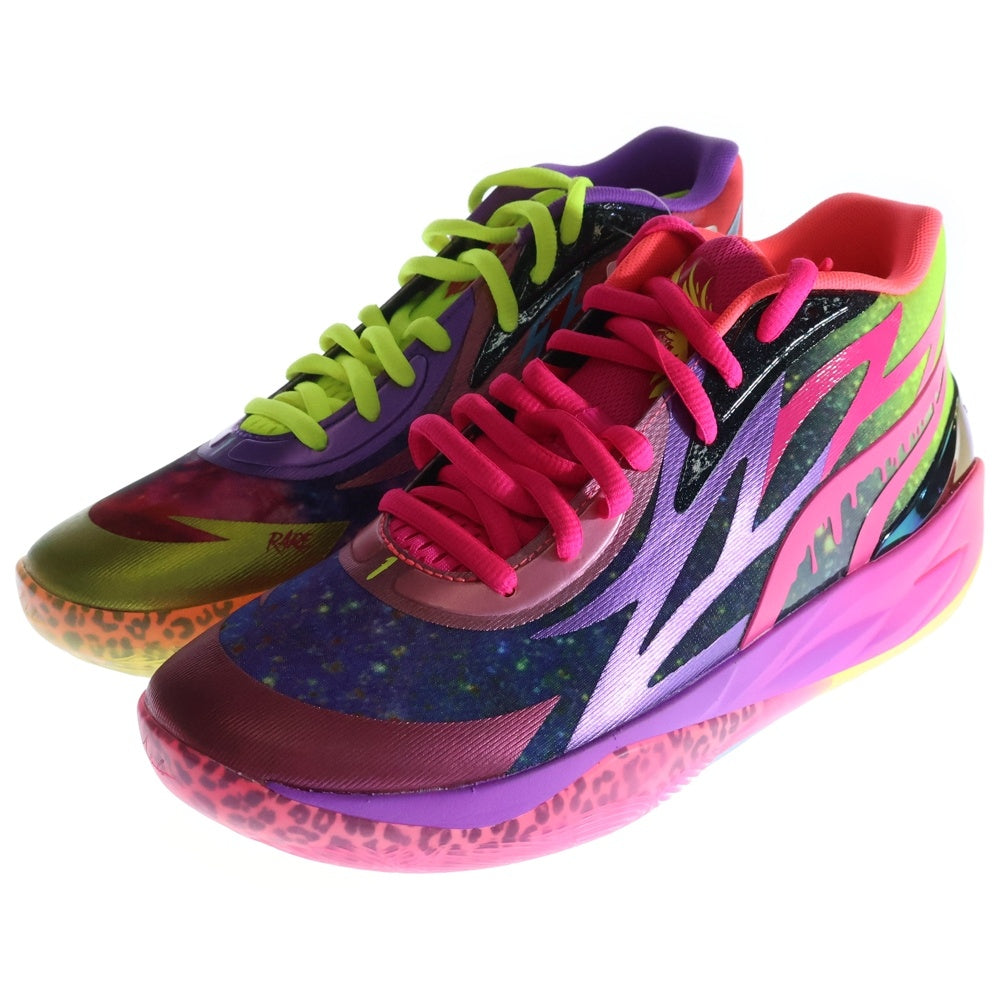 PUMA(プーマ) MB.02 BE YOU ビーユー ラメロボール バスケットシューズ 378283-01 マルチカラー