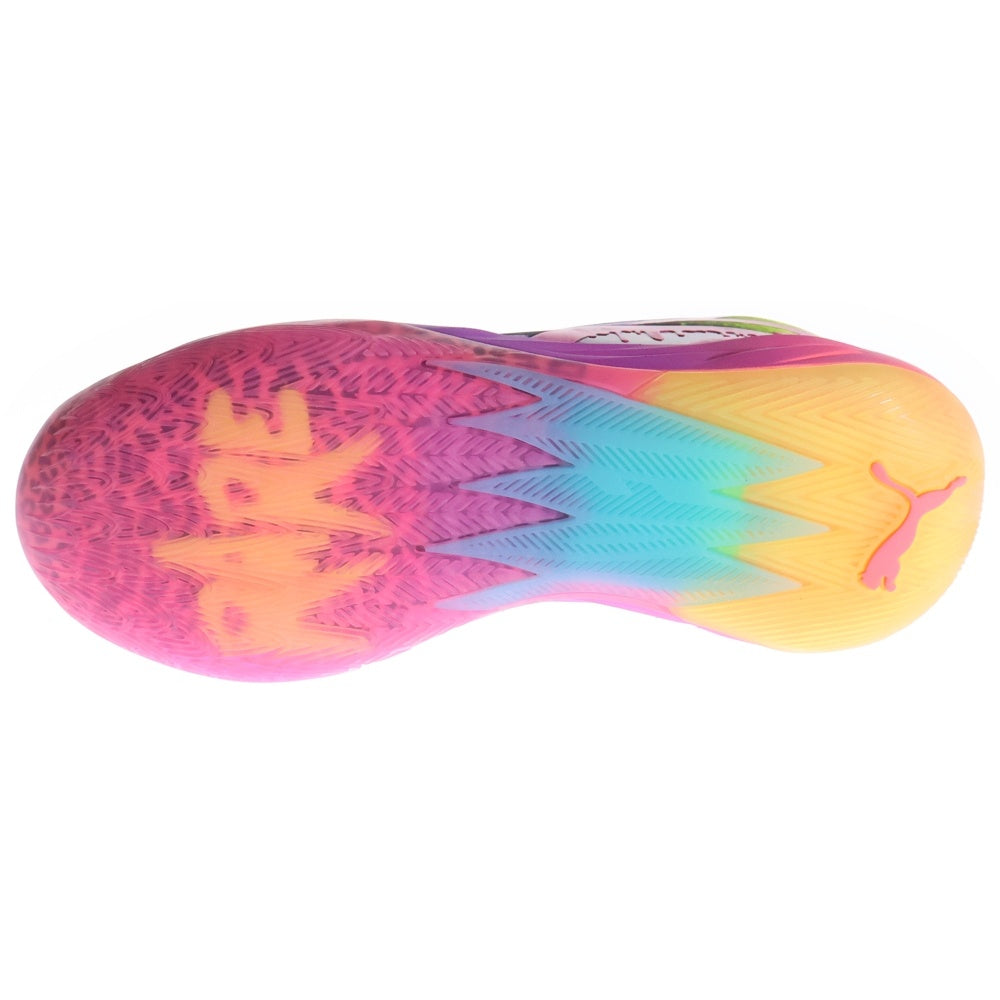PUMA(プーマ) MB.02 BE YOU ビーユー ラメロボール バスケットシューズ 378283-01 マルチカラー