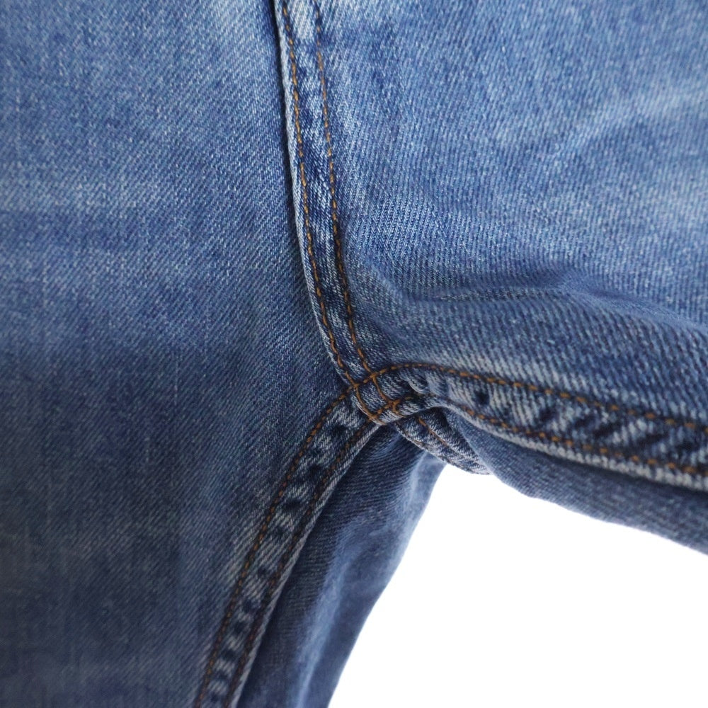 LOEWE(ロエベ) 22AW Washed Denim Trousers ダメージ加工 ウォッシュデニム デニムパンツ H526Y11X22 インディゴ