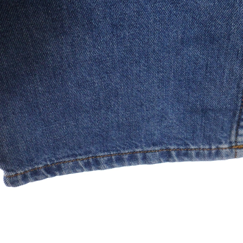 LOEWE(ロエベ) 22AW Washed Denim Trousers ダメージ加工 ウォッシュデニム デニムパンツ H526Y11X22 インディゴ