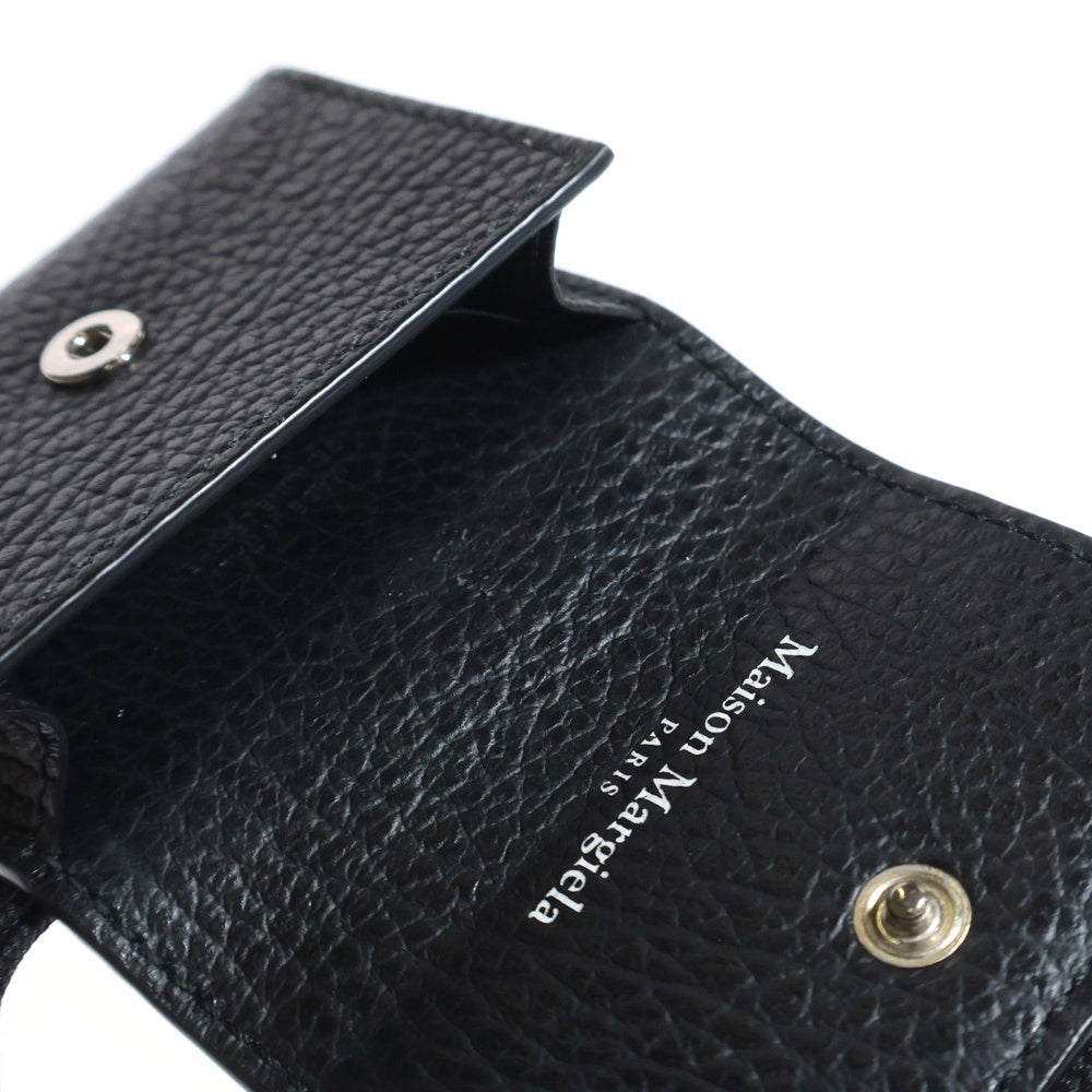 Maison Margiela(メゾンマルジェラ) 24SS AIR PODS CASE ネックストラップ エアーポッズケース SA1VZ0022 ブラック