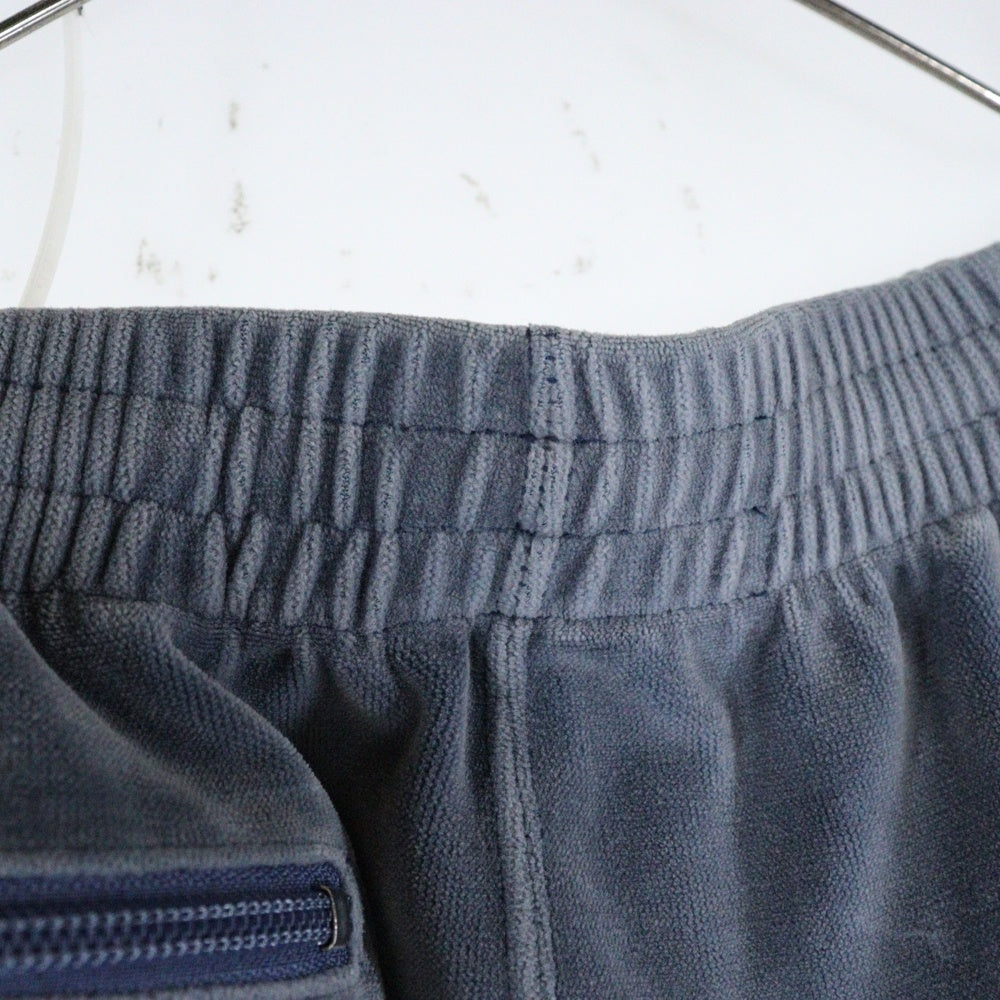 Needles(ニードルス) NARROW TRACK PANTS サイドライン ベロアトラックパンツ スウェットパンツ ブルー NS253