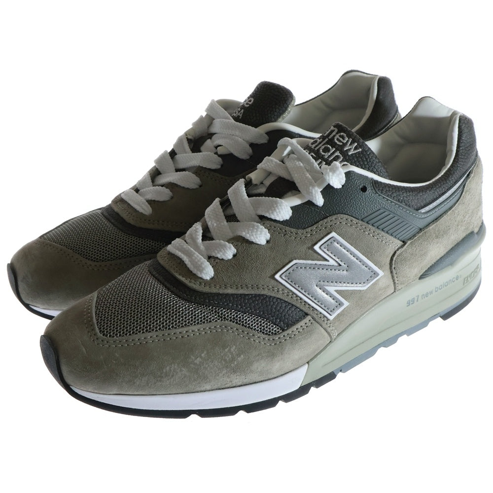 New Balance(ニューバランス) U997GY スエード ローカットスニーカー グレー US10/28.0cm