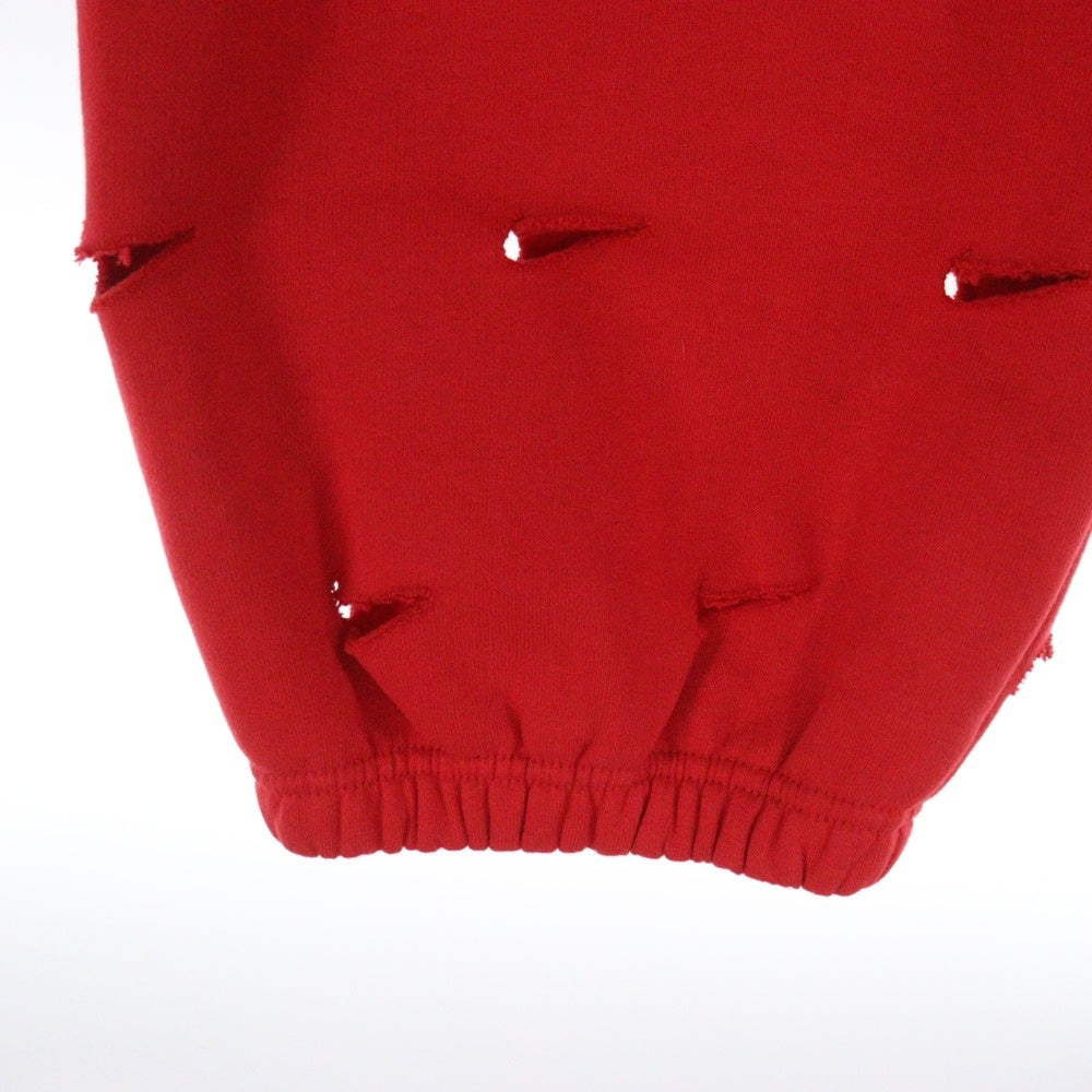NIKE(ナイキ) ×JACQUEMUS Ngr He Pants ジャックスダメージ加工スウェットパンツ レッド FJ3269ー657