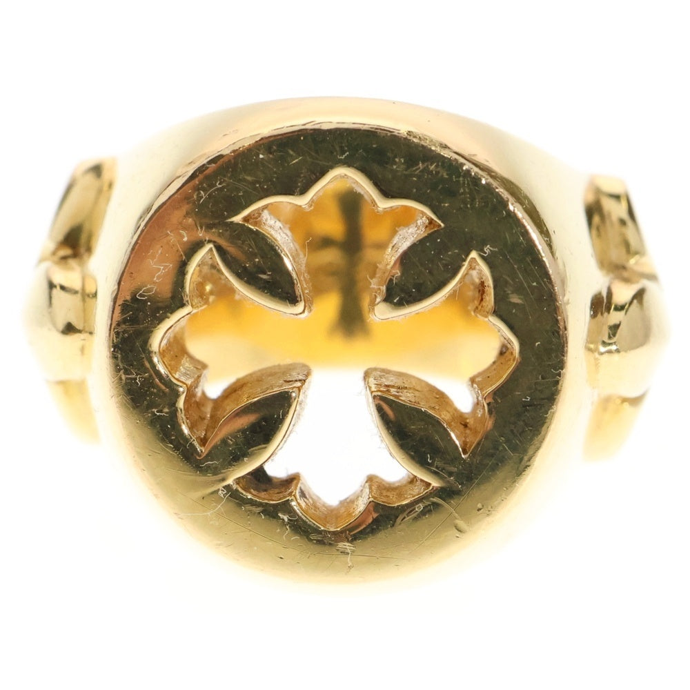 CHROME HEARTS(クロムハーツ) 22K OPEN PLS オープンプラス ゴールドリング