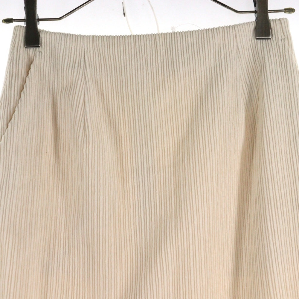 UNITED ARROWS(ユナイテッドアローズ) コーデュロイ ロングタイトスカート アイボリー レディース 1524‐162‐4765