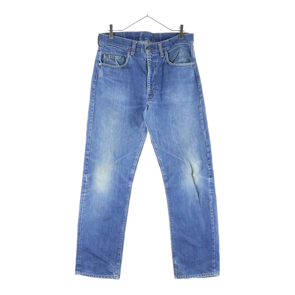 Levi's(リーバイス) 70s VINATGE 505 42TALON シングル 両面タブ スモールe 紙パッチ ジップフライデニムパンツ インディゴ