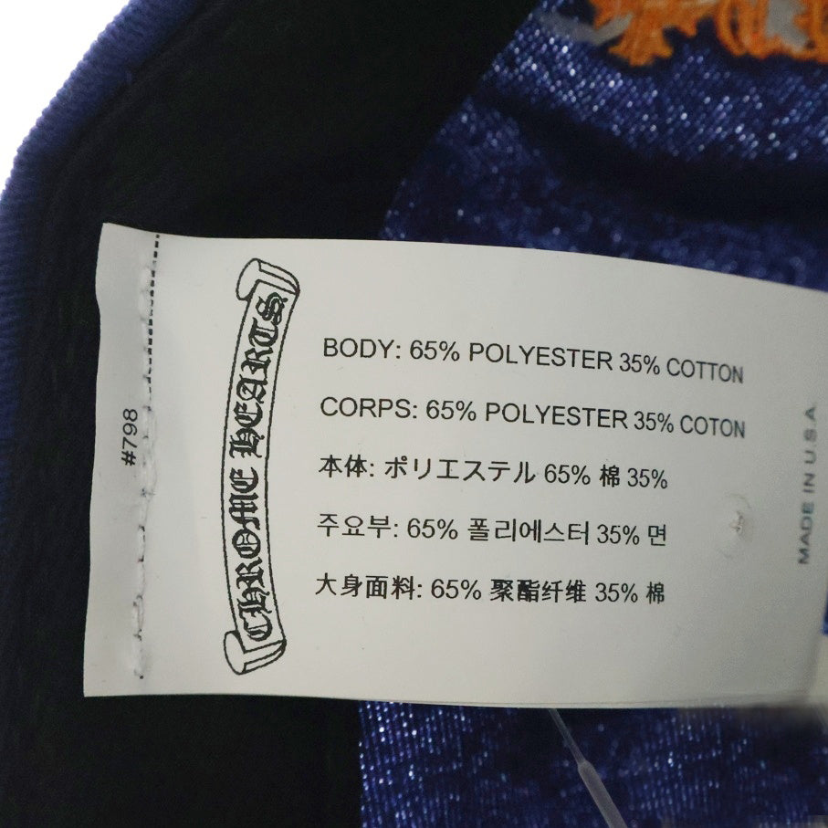 CHROME HEARTS(クロムハーツ) CH BASEBALL Trucker Cap CH刺繍 ベースボールトラッカーキャップ 帽子 ブルー