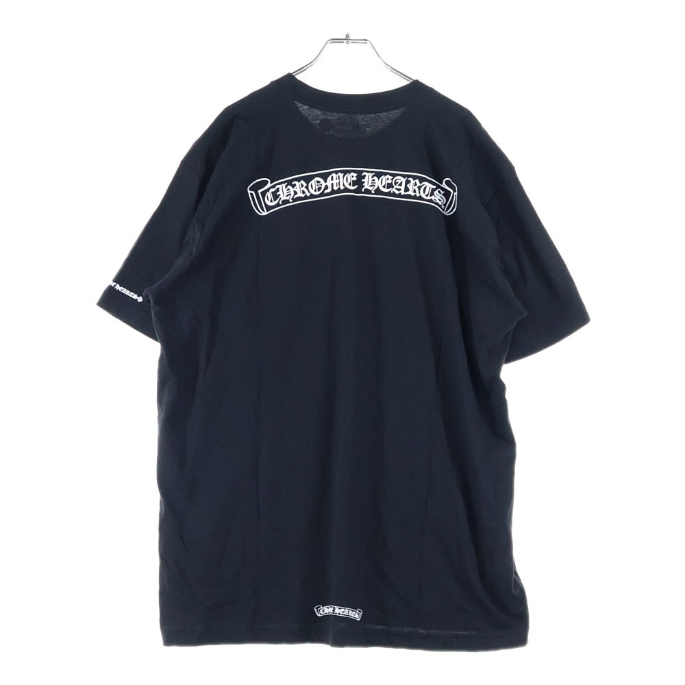 Chrome Hearts クロムハーツ スクロールラベル ロゴ Tシャツ M クロムハーツTシャツスクロールラベルホワイト|クロムハーツ通販