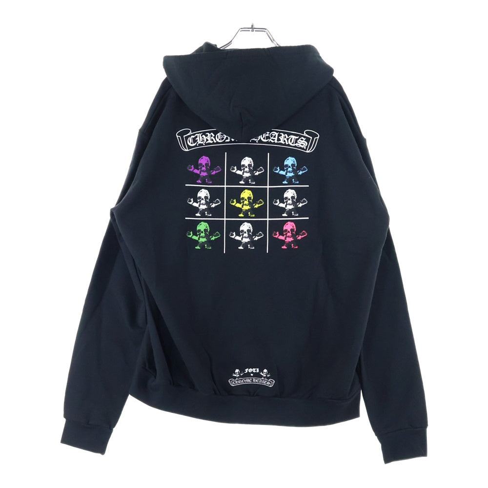 CHROME HEARTS(クロムハーツ) FOTI ZIP HOODIE フォティ ジップアップパーカー ブラック
