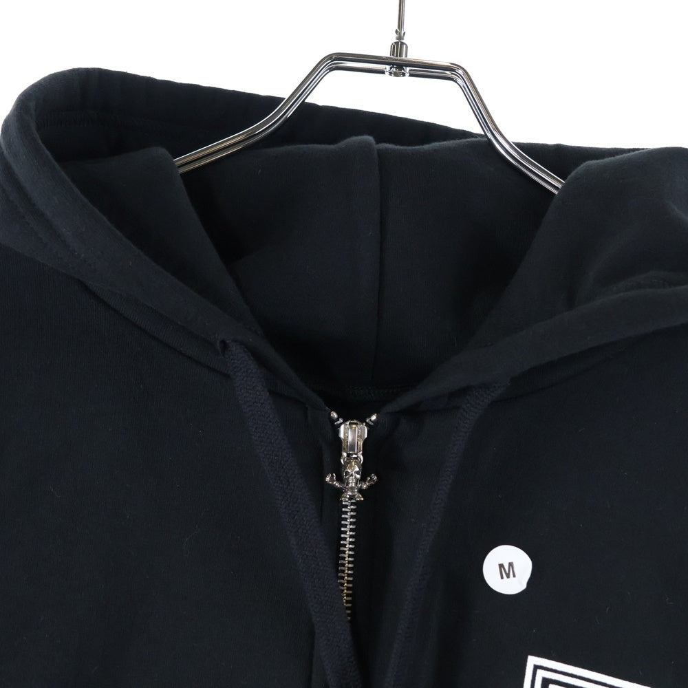 CHROME HEARTS(クロムハーツ) FOTI ZIP HOODIE フォティ ジップアップパーカー ブラック