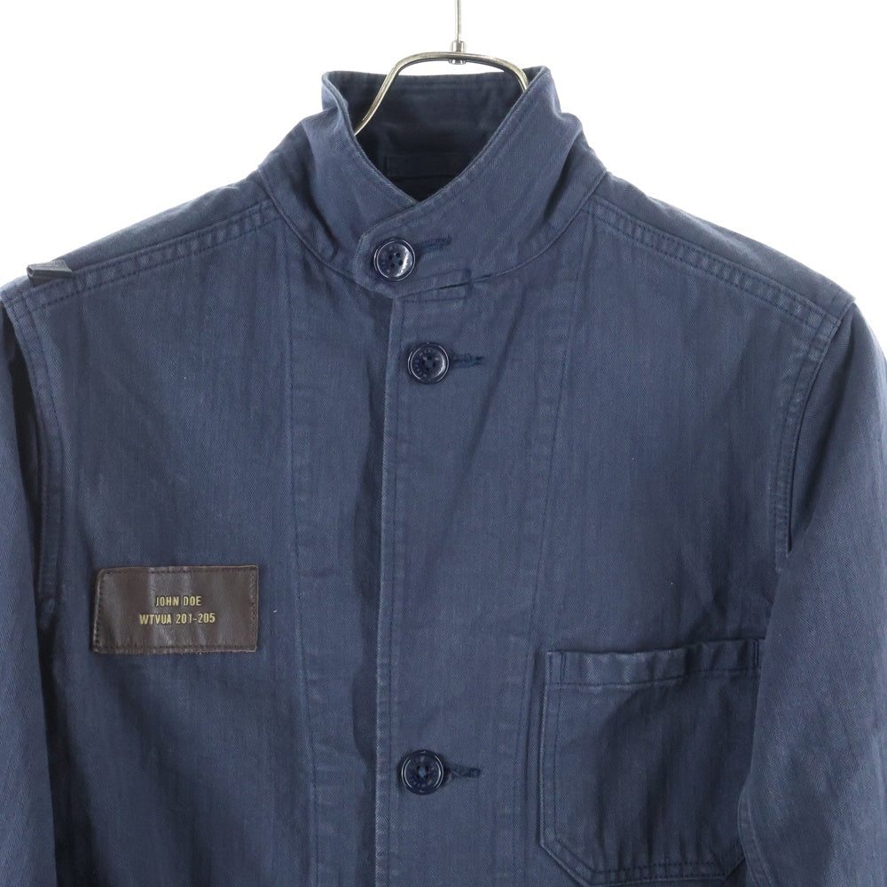 WTAPS(ダブルタップス) コットンミリタリージャケット 122GWDT-JKM05S ネイビー
