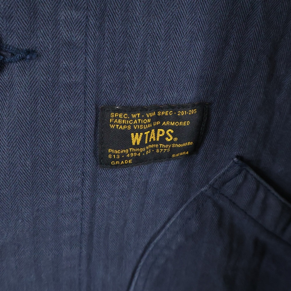 WTAPS(ダブルタップス) コットンミリタリージャケット 122GWDT-JKM05S ネイビー