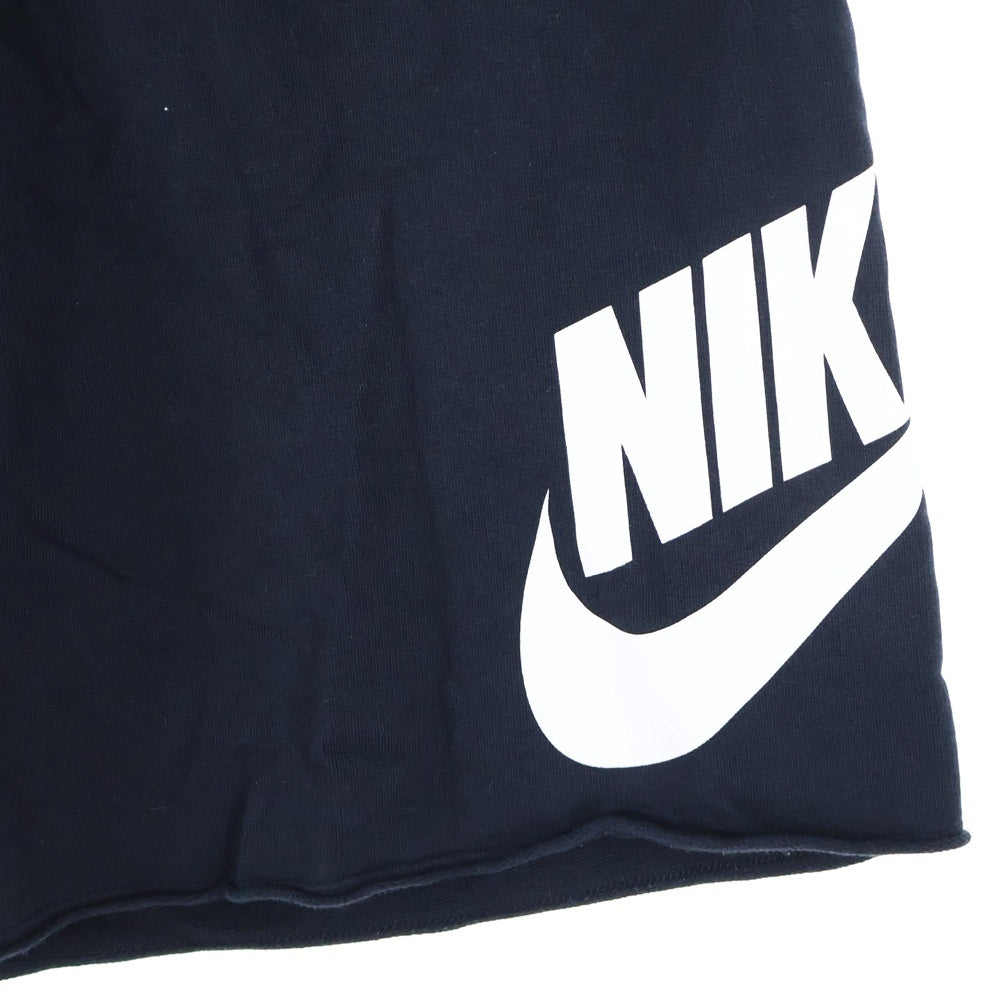 NIKE(ナイキ) ロゴプリントドローストリングショートパンツ AT5268-010 ブラック