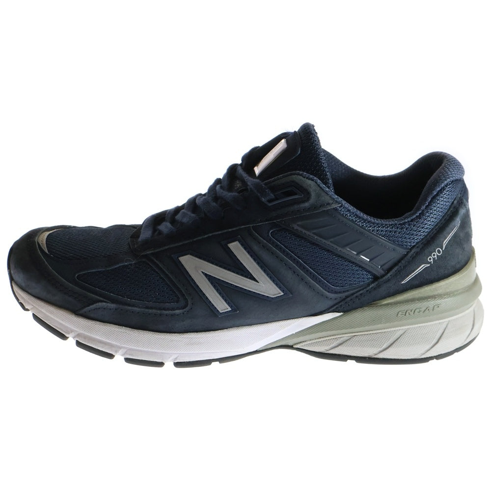 New Balance(ニューバランス) M990NV5 メッシュローカットスニーカー シューズ ネイビー US9/27.0cm