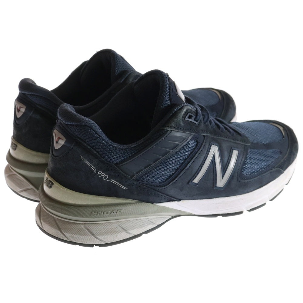 New Balance(ニューバランス) M990NV5 メッシュローカットスニーカー シューズ ネイビー US9/27.0cm