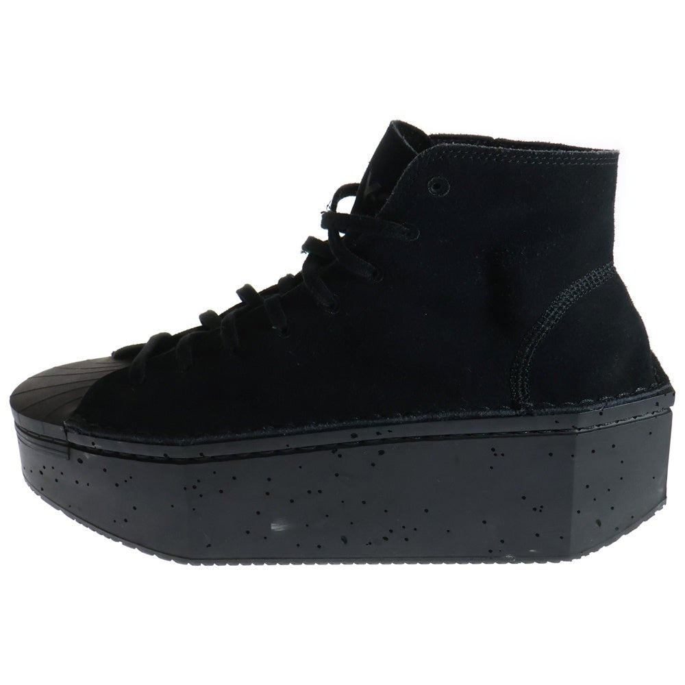 Y-3(ワイスリー) KYASU HI 厚底ハイカットスニーカー キャンバスシューズ ブラック IG4095