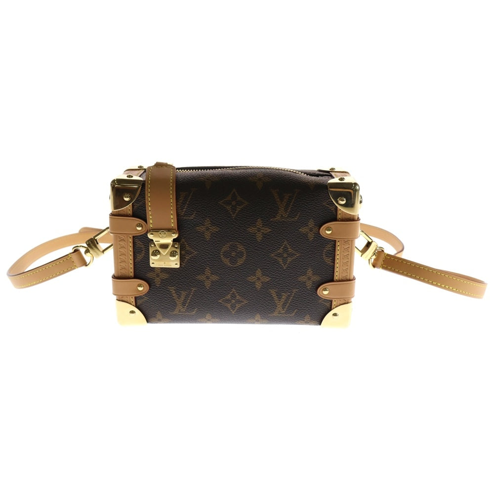 LOUIS VUITTON(ルイヴィトン) モノグラム サイドトランクPM 2WAYハンドバッグ ブラウン M46815