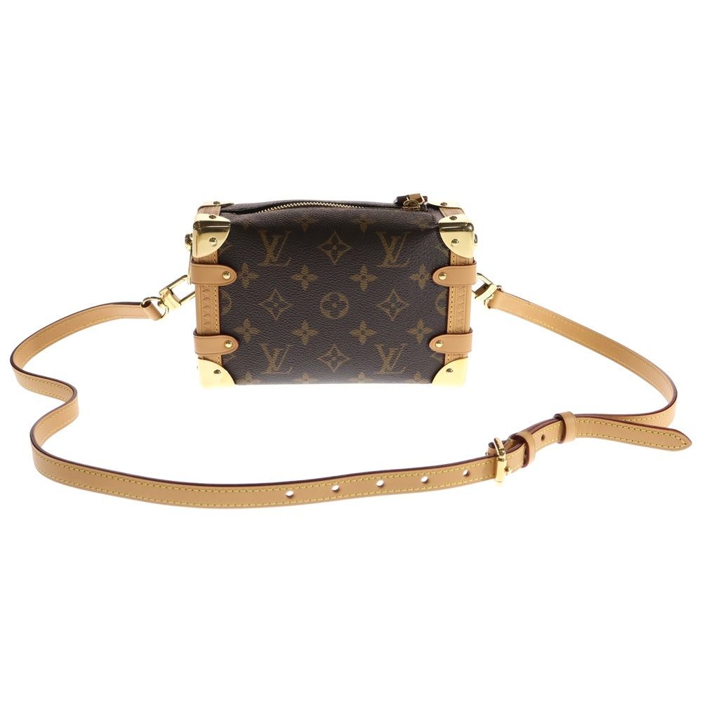 LOUIS VUITTON(ルイヴィトン) モノグラム サイドトランクPM 2WAYハンドバッグ ブラウン M46815