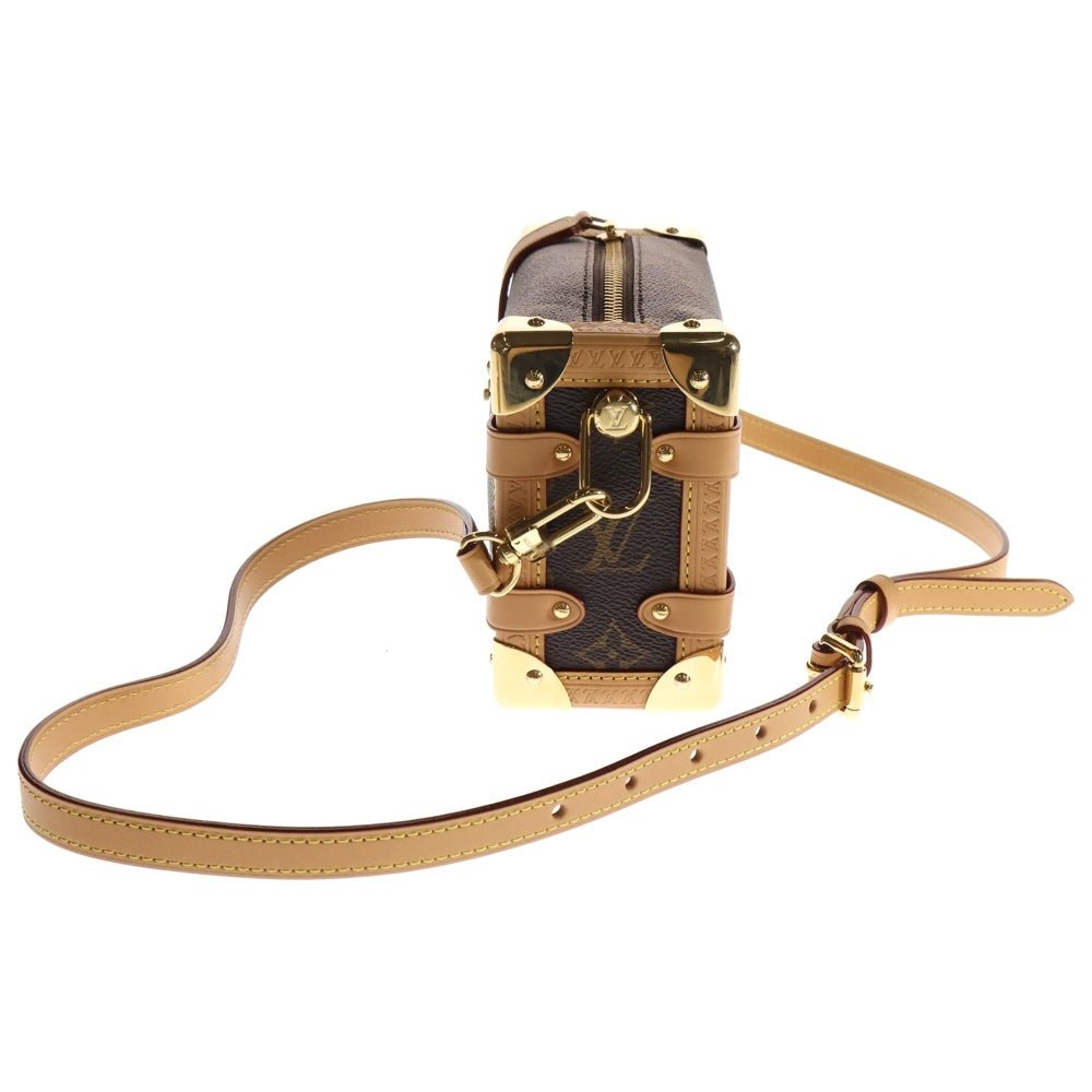 LOUIS VUITTON(ルイヴィトン) モノグラム サイドトランクPM 2WAYハンドバッグ ブラウン M46815