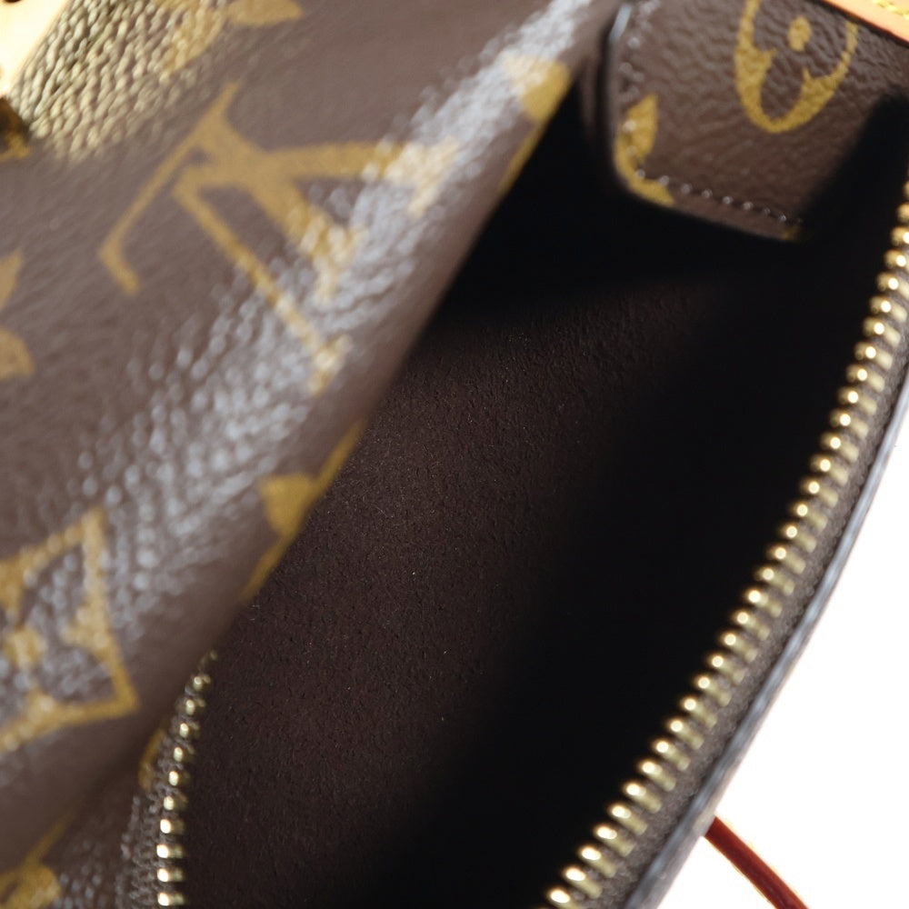 LOUIS VUITTON(ルイヴィトン) モノグラム サイドトランクPM 2WAYハンドバッグ ブラウン M46815