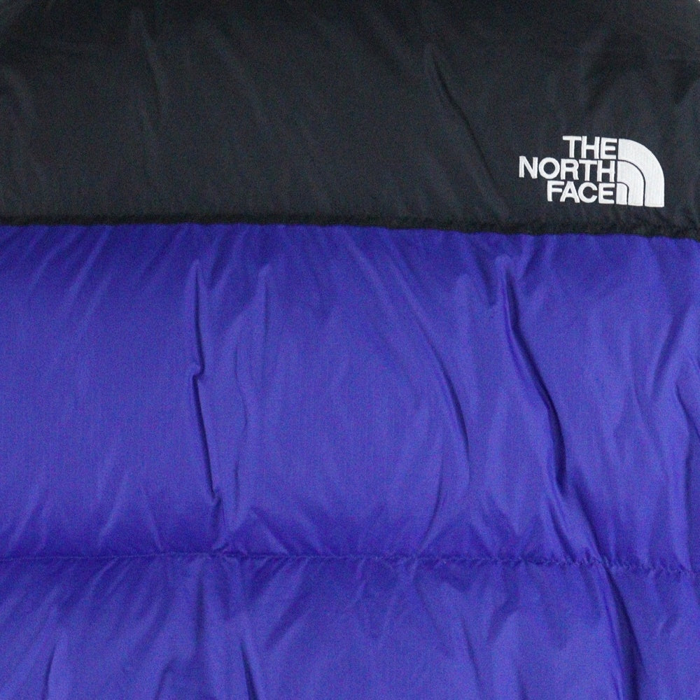 THE NORTH FACE(ザノースフェイス) 1996 RETRO NUPTSE JACKET レトロ ヌプシ ジップアップダウンジャケット ブラック/ブルー NF0A3C8D