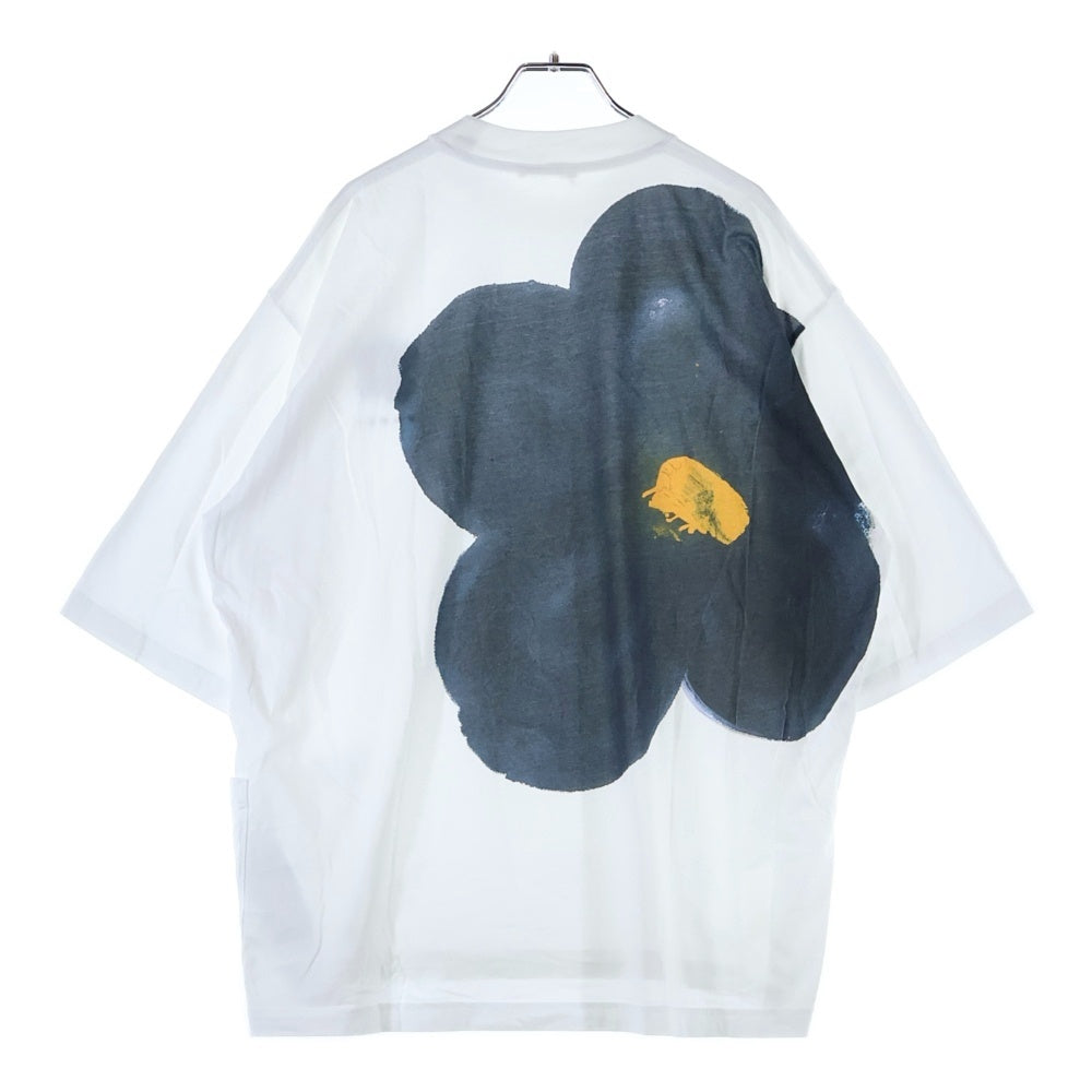 MARNI(マルニ) 22SS DAISYプリント 半袖Tシャツ カットソー ホワイト HUMU0229P2