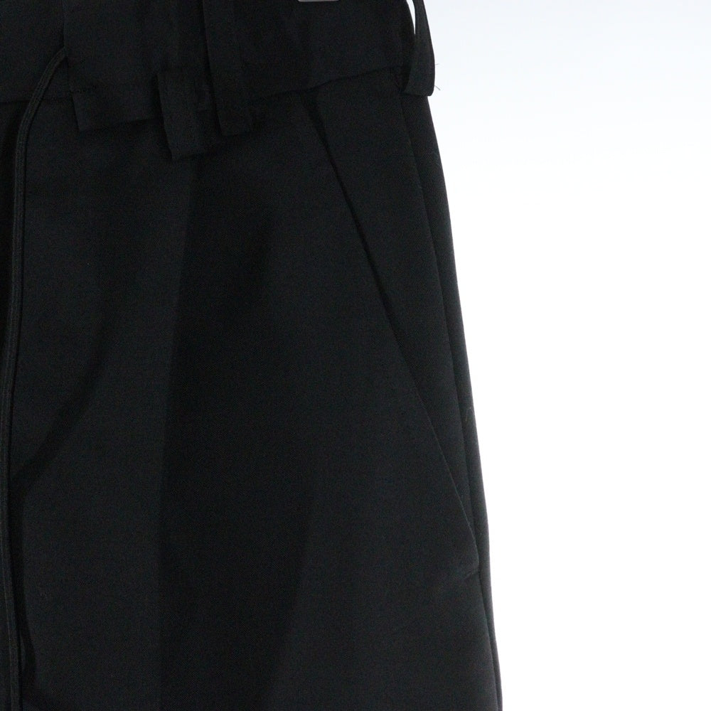 Sacai(サカイ) 1タックスラックス ロングパンツ 23-03123M ブラック