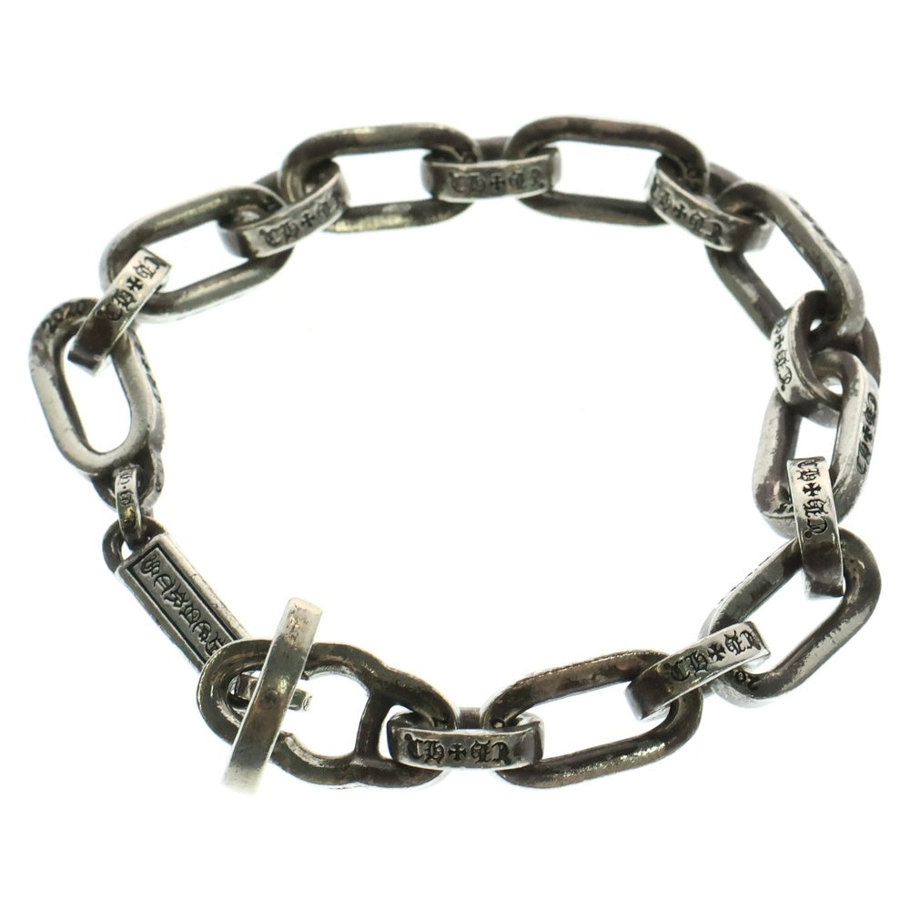 CHROME HEARTS(クロムハーツ) PAPER E CHAIN ペーパーEチェーン シルバーブレスレット