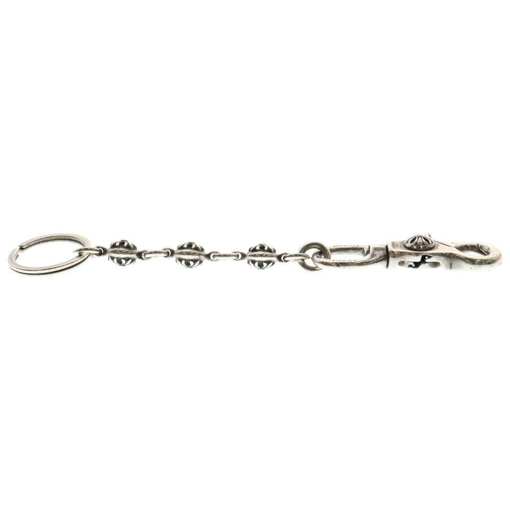 CHROME HEARTS(クロムハーツ) CLIP NO2 BALL 3D/#2クロスボール キーチェーン キーリング シルバー