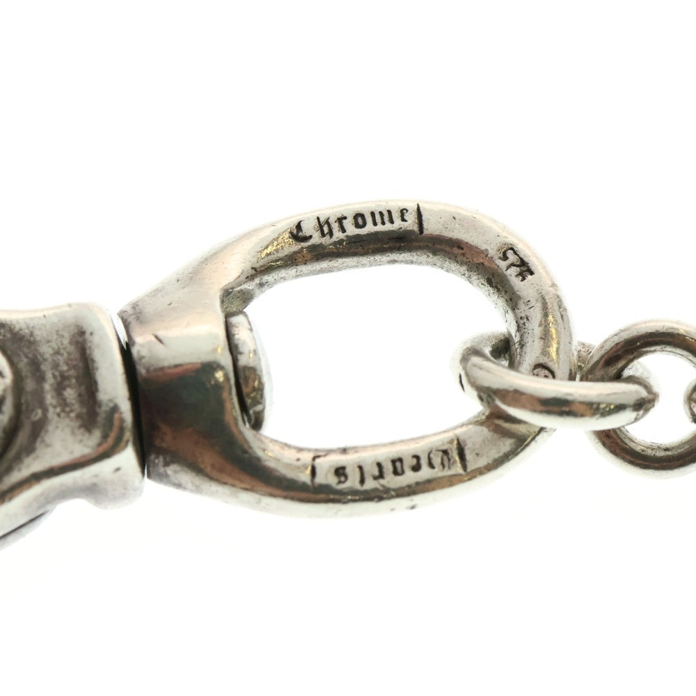 CHROME HEARTS(クロムハーツ) CLIP NO2 BALL 3D/#2クロスボール キーチェーン キーリング シルバー