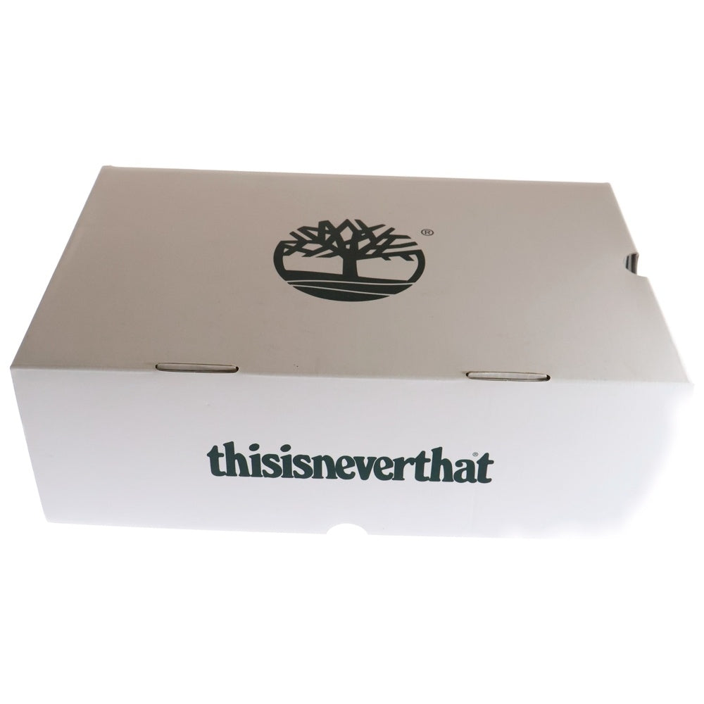 Timberland(ティンバーランド) × thisisneverthat ×ディスイズネバーザット ヘリテージ GTX モックトゥ ミッドカットシューズ スニーカー ベージュ TB0A6F69ER3 US9/27cm