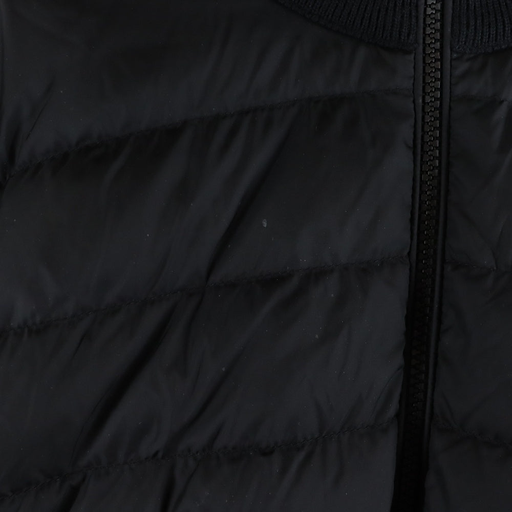 MONCLER(モンクレール) CARDIGAN TROCOT ロゴワッペン アーム切替 ダウンジャケット ネイビー J20919B50700