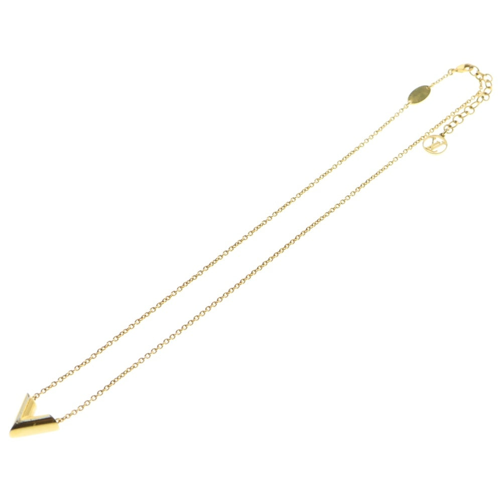 LOUIS VUITTON(ルイヴィトン) エッセンシャルV ネックレス ペンダント チェーン ゴールド M61083