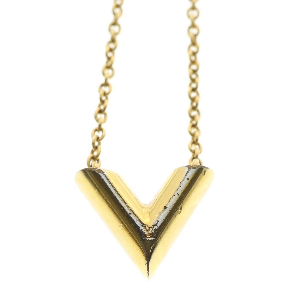 LOUIS VUITTON(ルイヴィトン) エッセンシャルV ネックレス ペンダント チェーン ゴールド M61083