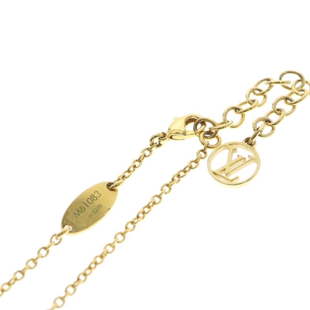 LOUIS VUITTON(ルイヴィトン) エッセンシャルV ネックレス ペンダント チェーン ゴールド M61083