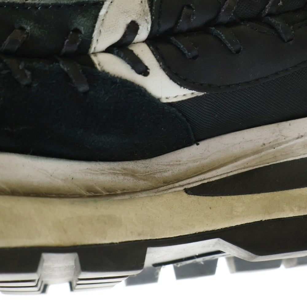 NIKE(ナイキ) ×sacai ×JEAN-PAUL GAULTIER V POR WAFFLE MIX×サカイ ×ジャンポールゴルチエヴェイパー ワッフル ローカットスニーカー ブラック US9.5/27.5cm DH9186-001