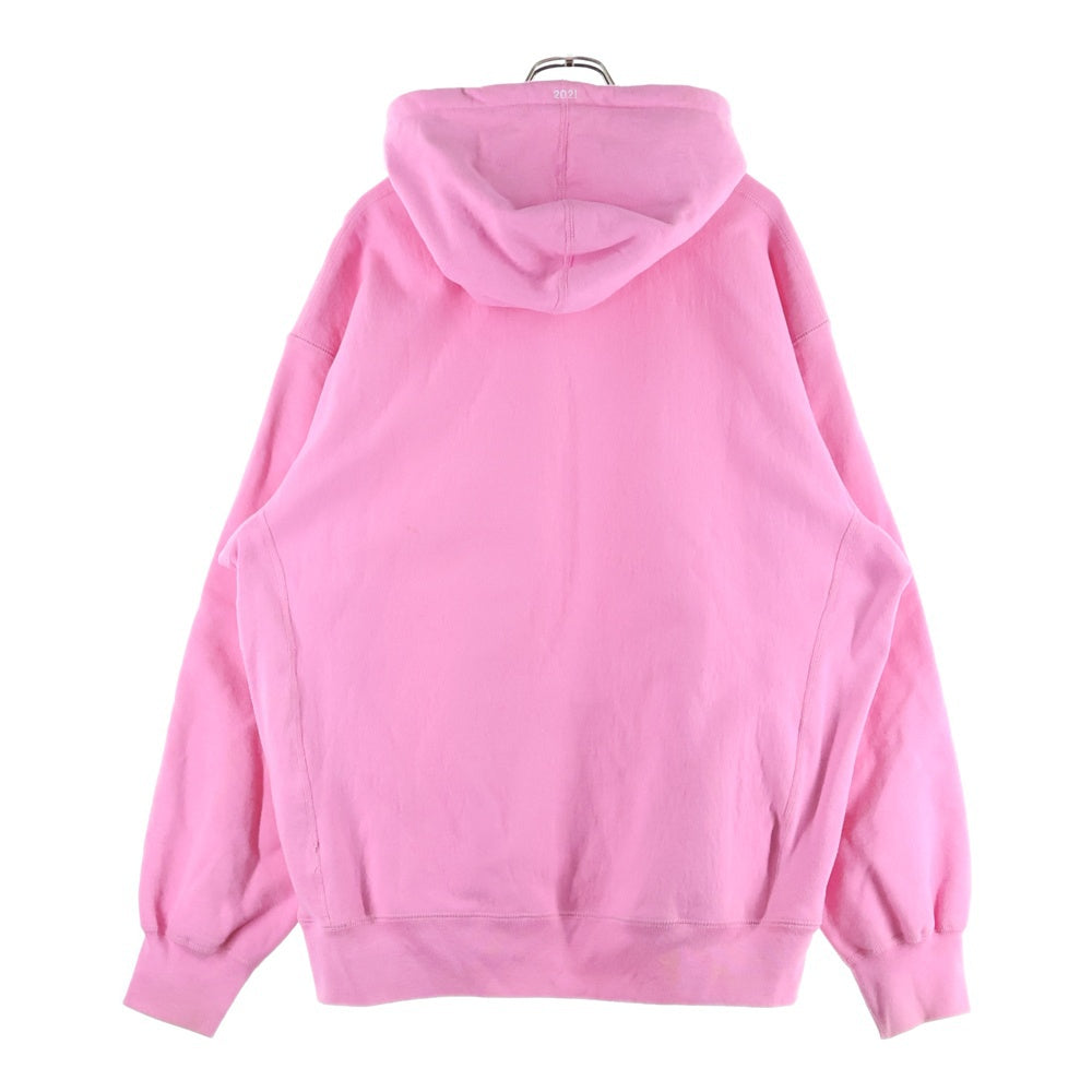 SUPREME(シュプリーム) 21AW Box Logo Hooded Sweatshirt ボックスロゴフーデッドパーカー ピンク