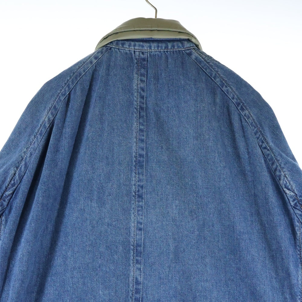Sacai(サカイ) 23SS ドッキング デニム ミリタリーロングコート 23ー02998M インディゴ
